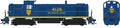 HO RS-3 Ph1 Diesel D&H #4126/blue