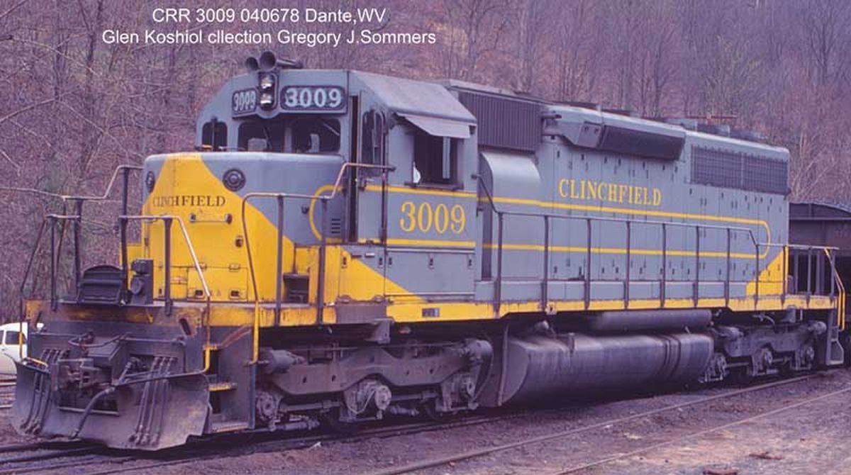 HO EMD SD40 CRR As Built #3013