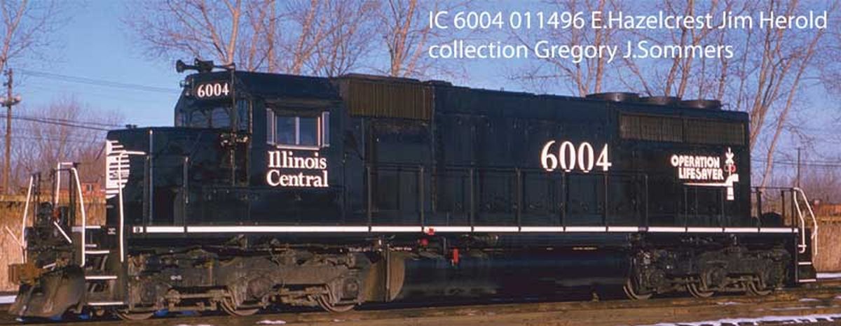 HO EMD SD40-2R IC Deathstar Scheme #6002 W/SND