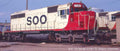 HO EMD SD40 SOO Hockey Stick #740 W/SND