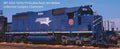 HO EMD SD40 MP Screaming Eagle #3034 W/SND
