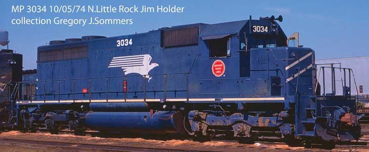 HO EMD SD40 MP Screaming Eagle #3045 W/SND
