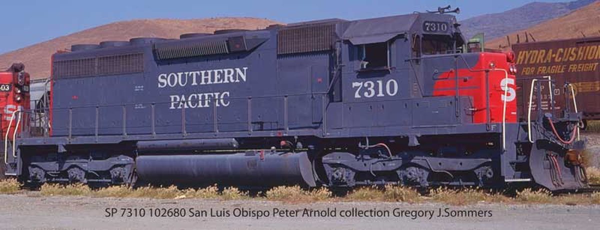 HO EMD SD40R SP SP Roman #7310 W/SND