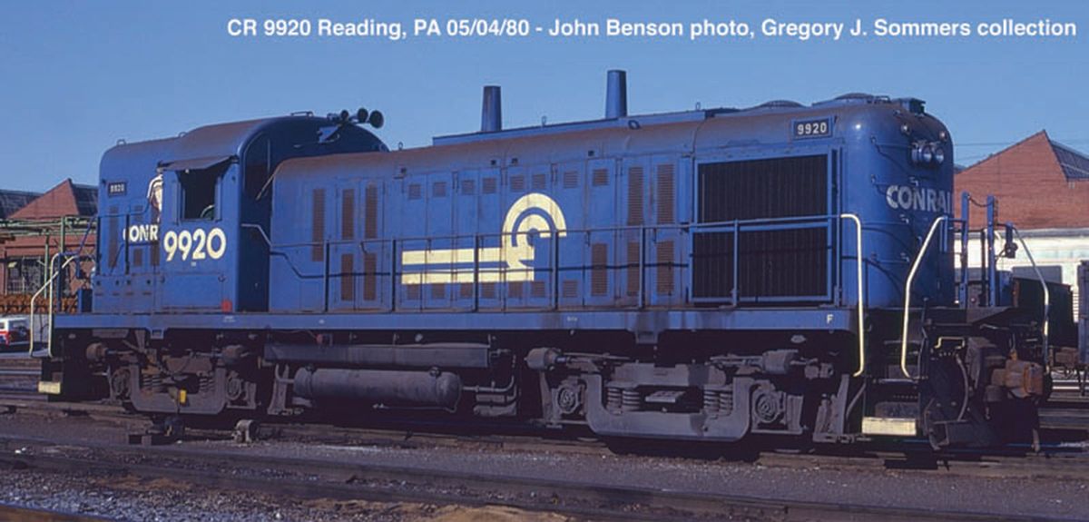 HO Juniata RS3M Diesel CR #9920 Hammerhead