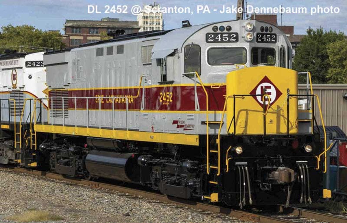 HO ALCo C425 Delaware Lackawanna EL Heritage w/ditchlights #