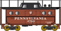 N N5c Caboose PRR #477923/antenna