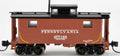 N N5 Caboose PRR Early Black Roof #477172