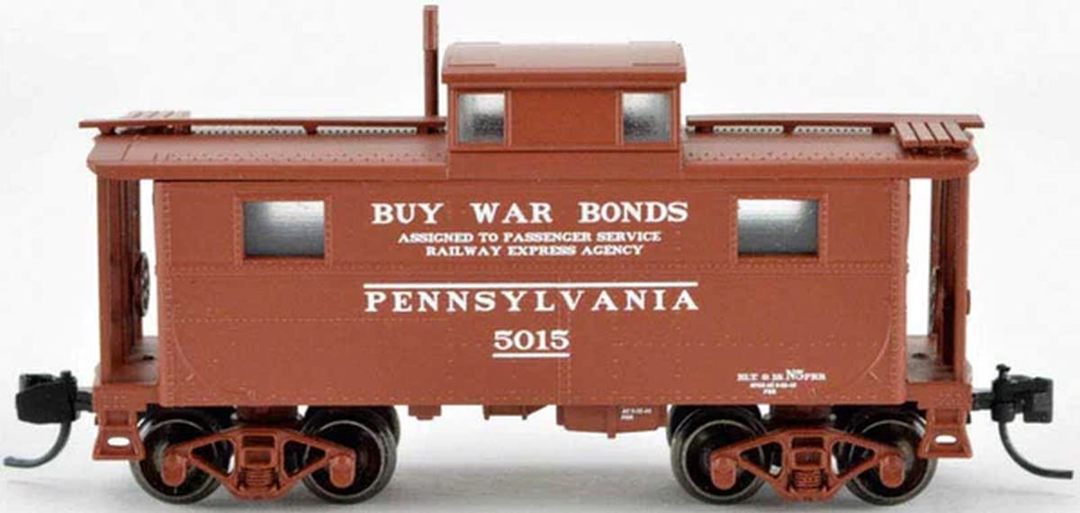 N N5 Caboose PRR Early REA #5018