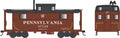 N N5 Caboose PRR Shadow Keystone Buckeye #477041