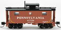 N N5 Caboose PRR Shadow Keystone Buckeye #477139