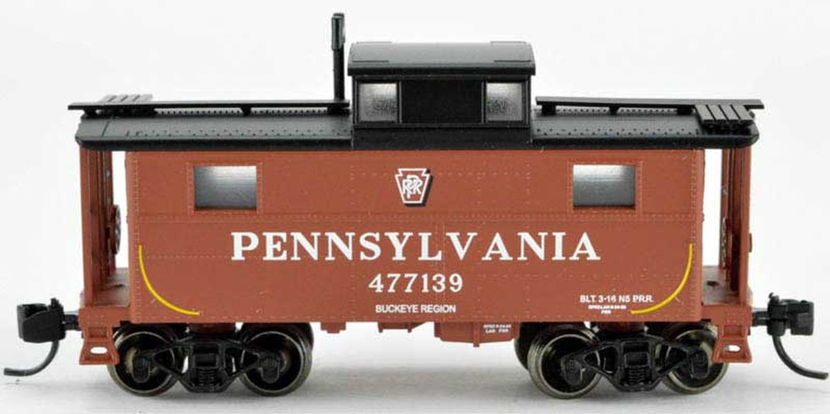 N N5 Caboose PRR Shadow Keystone Buckeye #477139