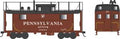N N5 Caboose PRR Shadow Keystone w/Trainphone #477776