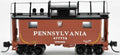 N N5 Caboose PRR Shadow Keystone w/Trainphone #477805