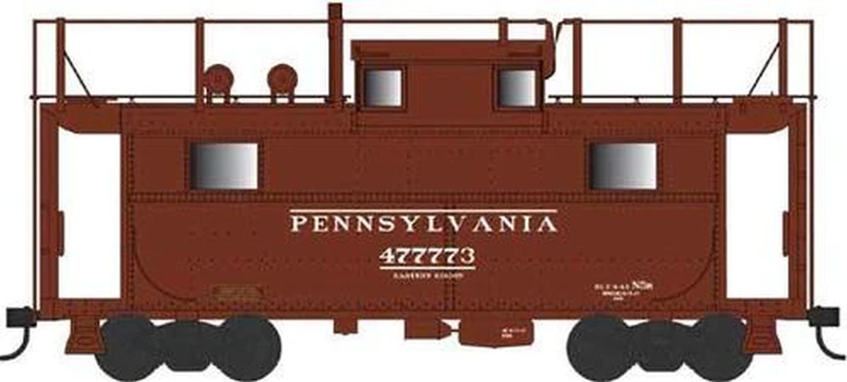 N N5 Caboose PRR Early Scheme w/Trainphone #477773