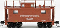 N N5 Caboose PRR Early Scheme w/Trainphone #477811