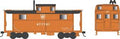N N5 Caboose PRR Keystone Focal Orange #477701