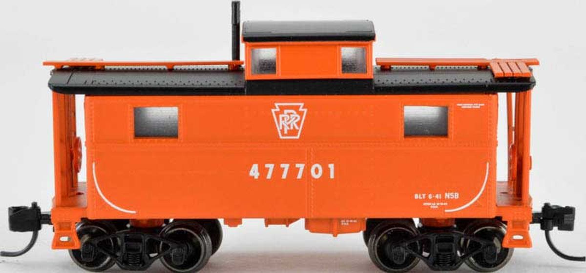 N N5 Caboose PRR Keystone Focal Orange #477746