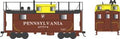 N N5 Caboose PRR Yellow Cupola w/Trainphone #477774