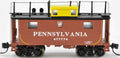 N N5 Caboose PRR Yellow Cupola w/Trainphone #477814