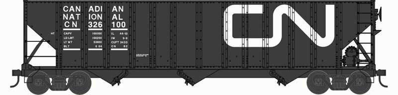 N 100 Ton Hopper CN  Black #326124
