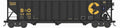 N 100 Ton Hopper Chessie B&O #163727