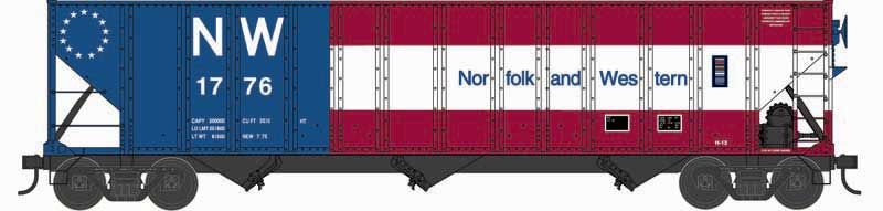 N 100 Ton Hopper N&W Bicentennial #1776