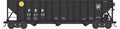 N 100 Ton Hopper PRR Yellow Dot #226152