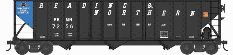 N 100 Ton Hopper RBMN Blue End #7234