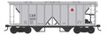 N 70 Ton Two Bay Covered Hopper L&NE #12710