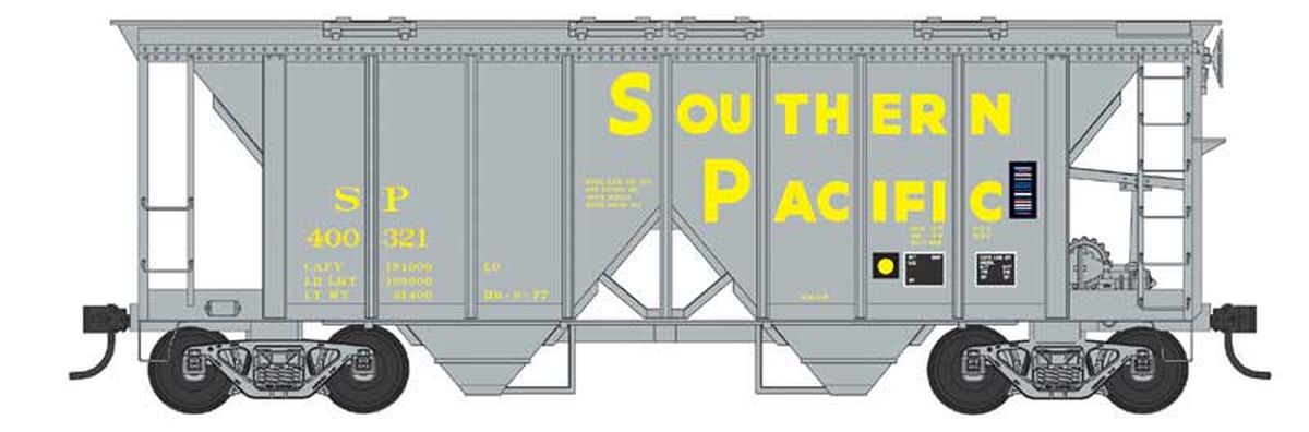 N 70 Ton Two Bay Covered Hopper SP #400304