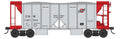 N 70 Ton Two Bay Ballast Car CNW #X201602