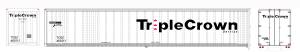 HO 53' Roadrailer Triple Crown NS #460004/Lg.Logo