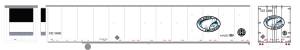 HO 53' Roadrailer BNSF Ice Cold Express #530083