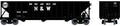 HO 100t 3-Bay Hopper N&W #10209/Hamburger Logo