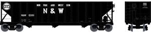 HO 100t 3-Bay Hopper N&W #10209/Hamburger Logo
