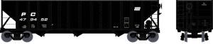 HO 100t H43d 3-Bay Hopper PC #479452