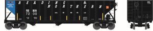 HO 100t 3-Bay Hopper RBMN #7200/Blue End