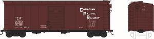 HO 40' Boxcar CP #257553