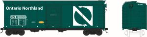 HO 40' Boxcar Ontario Northland #90696