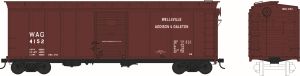 HO 40' Boxcar WAG #4152