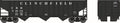 HO 70t 3-Bay 14-Panel Hopper Clinchfield #54804