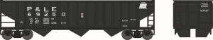 HO 70t 3-Bay 14-Panel Hopper P&LE-PC #69250
