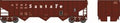 HO 70t 3-Bay 14-Panel Hopper SF #80305