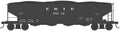 HO 4-Bay Clamshell Hopper Erie #55030 Blt. 5-14