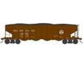 HO H22a Hopper PRR #412006 Circle w/Clams Blt. 5-16