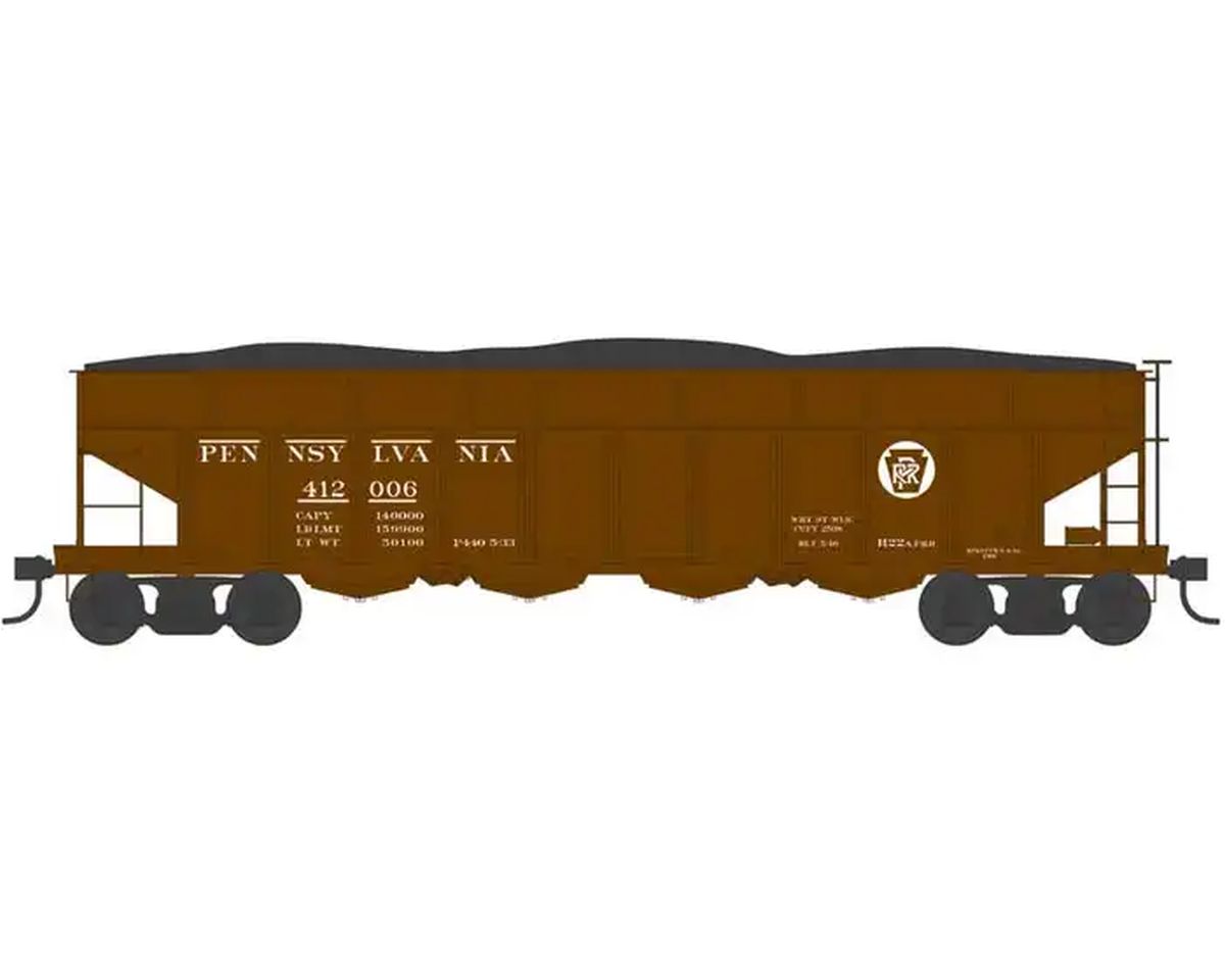 HO H22a Hopper PRR #412006 Circle w/Clams Blt. 5-16