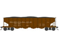 HO H21 Hopper PRR Lines PCC&StL #731033 Blt.12-13