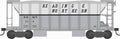 HO 70t 2-Bay Ballast Car RBM&N #112/gry