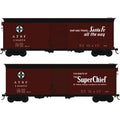 HO 40' Boxcar SF Super Chief #140635