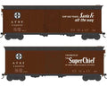 HO 40' Boxcar SF Super Chief #140777